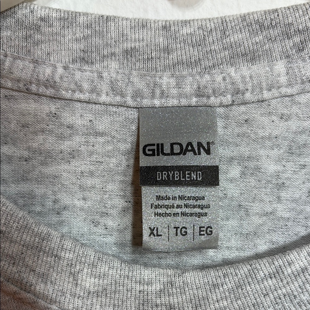 🌺SALE 5 for $20🌺Yellowstone Dutton Ranch Long Sleeve Gray DryBlend Shirt - Picture 5 of 6